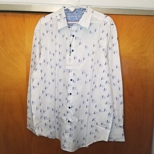 Robert Graham long sleeve button-up shirt 1XL